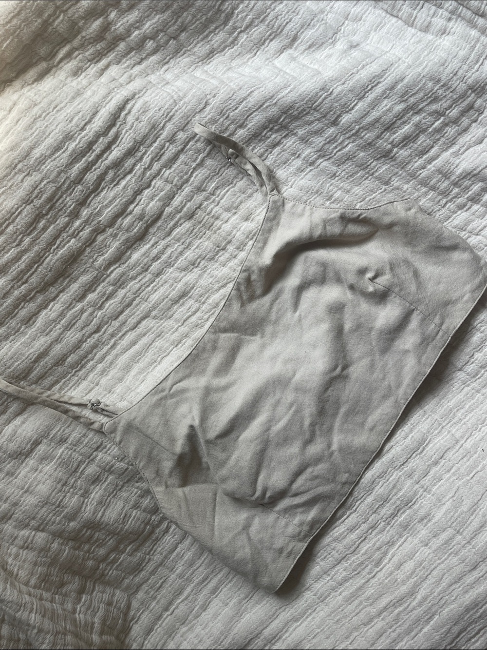 The Handloom Kala Top in Oatmeal | NWOT 100% Cotton made in Turkey Medium